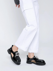 Madelyn Cut Out Patent Loafers